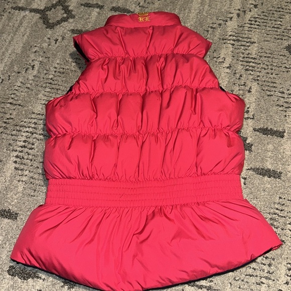 Ralph Lauren Girls Reversible Down Filled Puffer Vest size L (12/14) - Picture 5 of 7